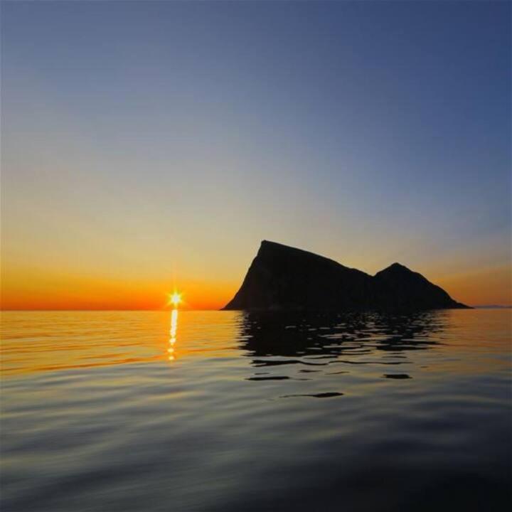 Вілла Fantastic View, Quiet And Relaxing By The Sea Kvaloya Екстер'єр фото